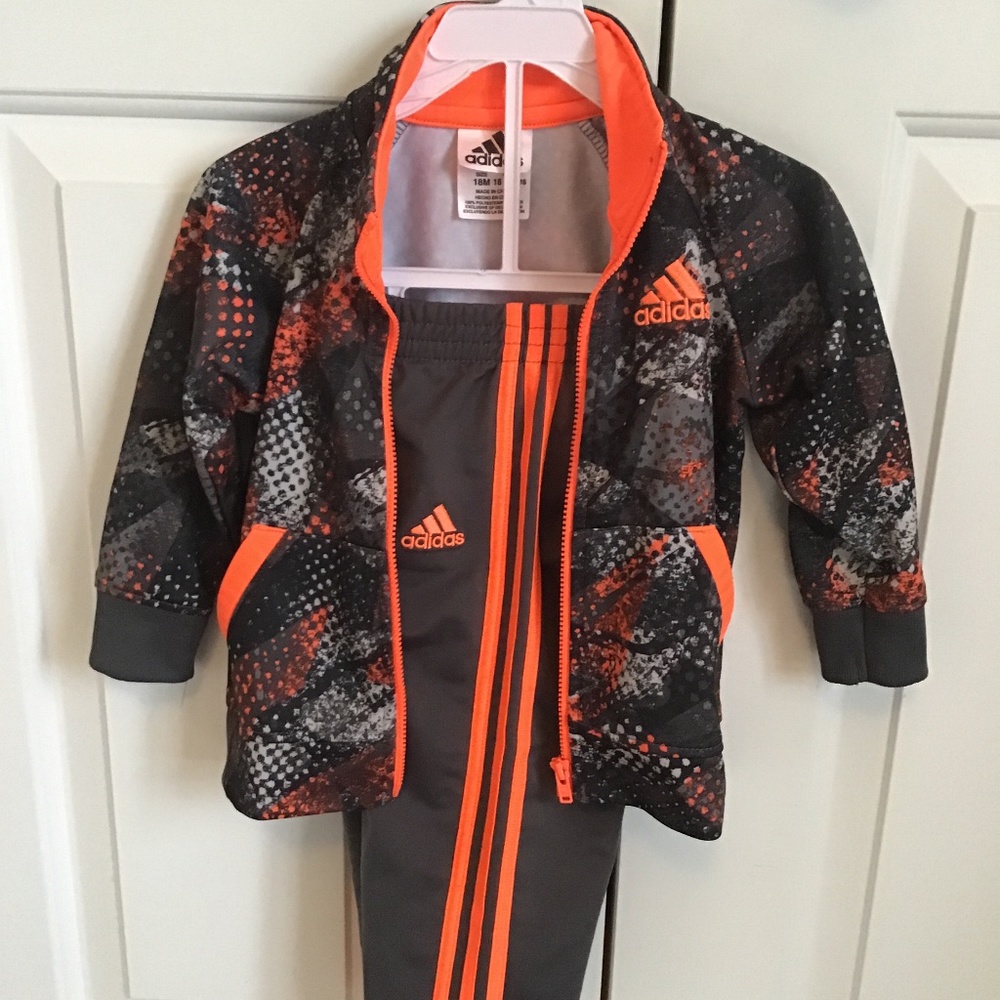 Adidas jacket/pants set 18 months